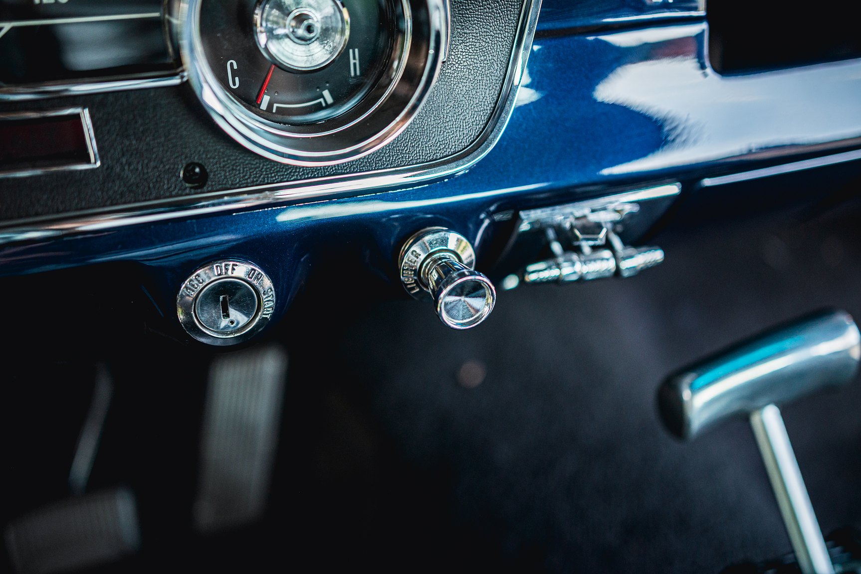 Innenraumfoto von 1965 Ford Mustang Fastback
