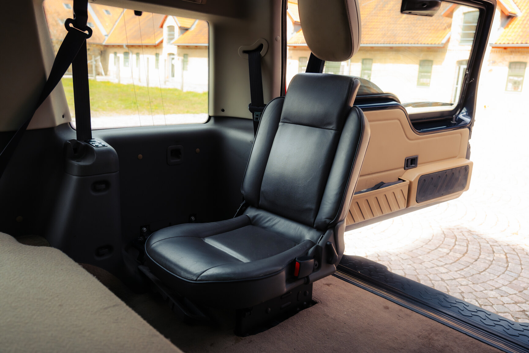 Interiörbild 1999 Landrover Discovery II V8