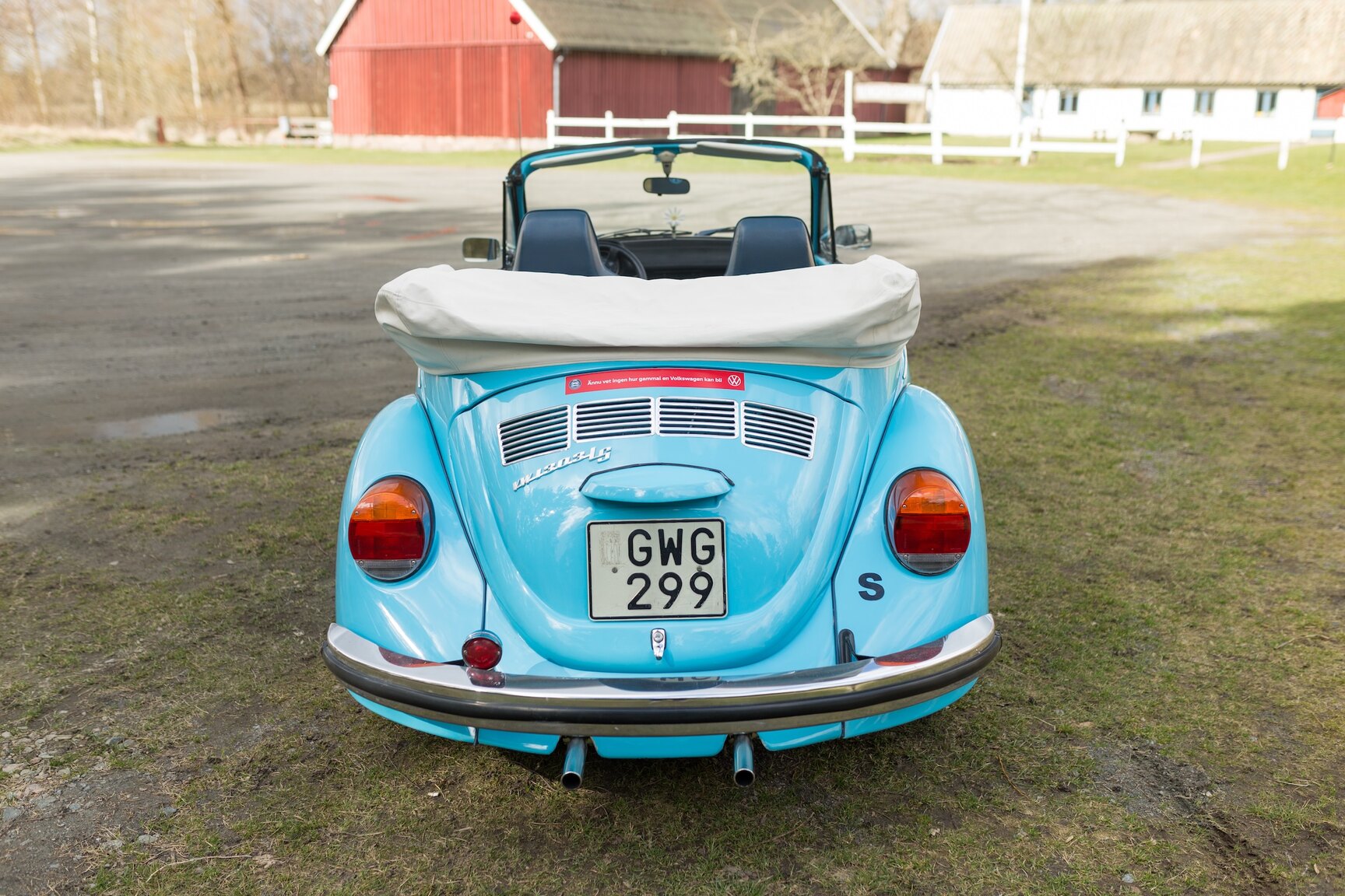 Exteriörbild på 1974 VW 1303 LS CAB (68)