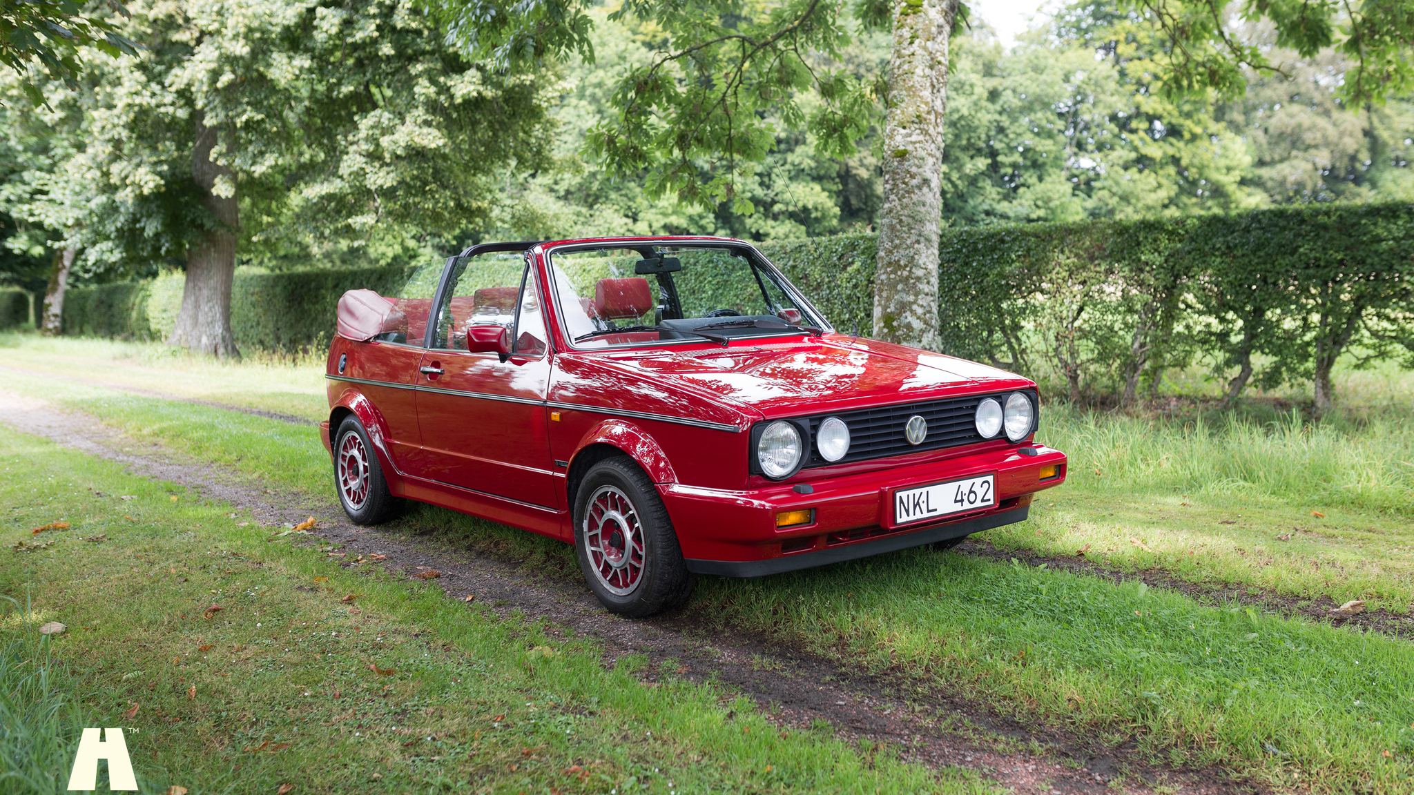 Exterior image of 1988 Volkswagen Golf GTI Cabriolet