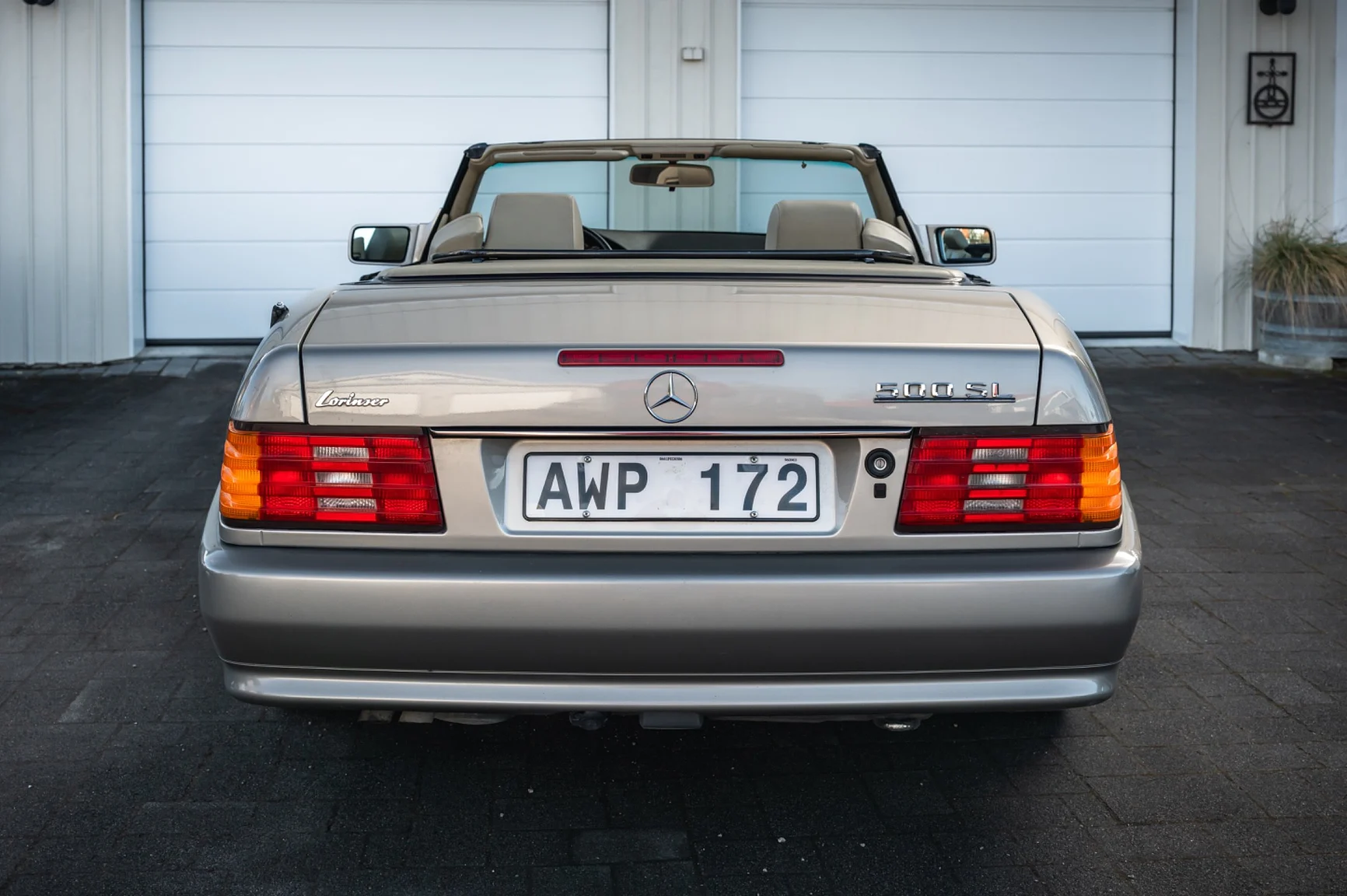 Aussenfoto 1991 Mercedes-Benz 500 SL (9)