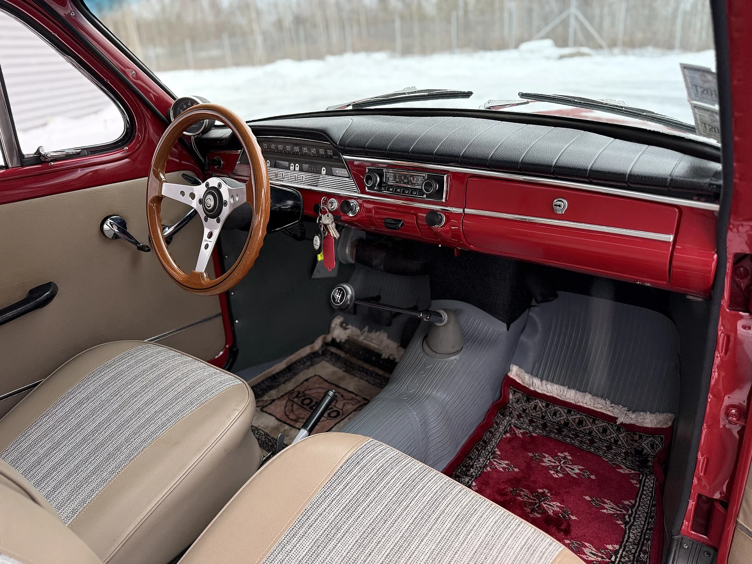 Interiörbild 1961 Volvo PV544C Sport (26)