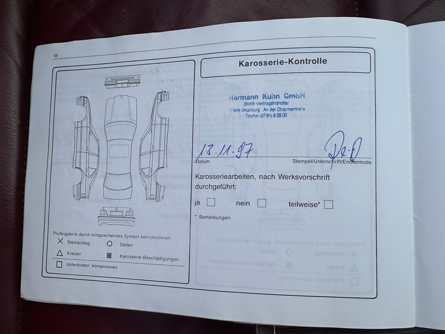Documentation for 1993 BMW 325i Convertible