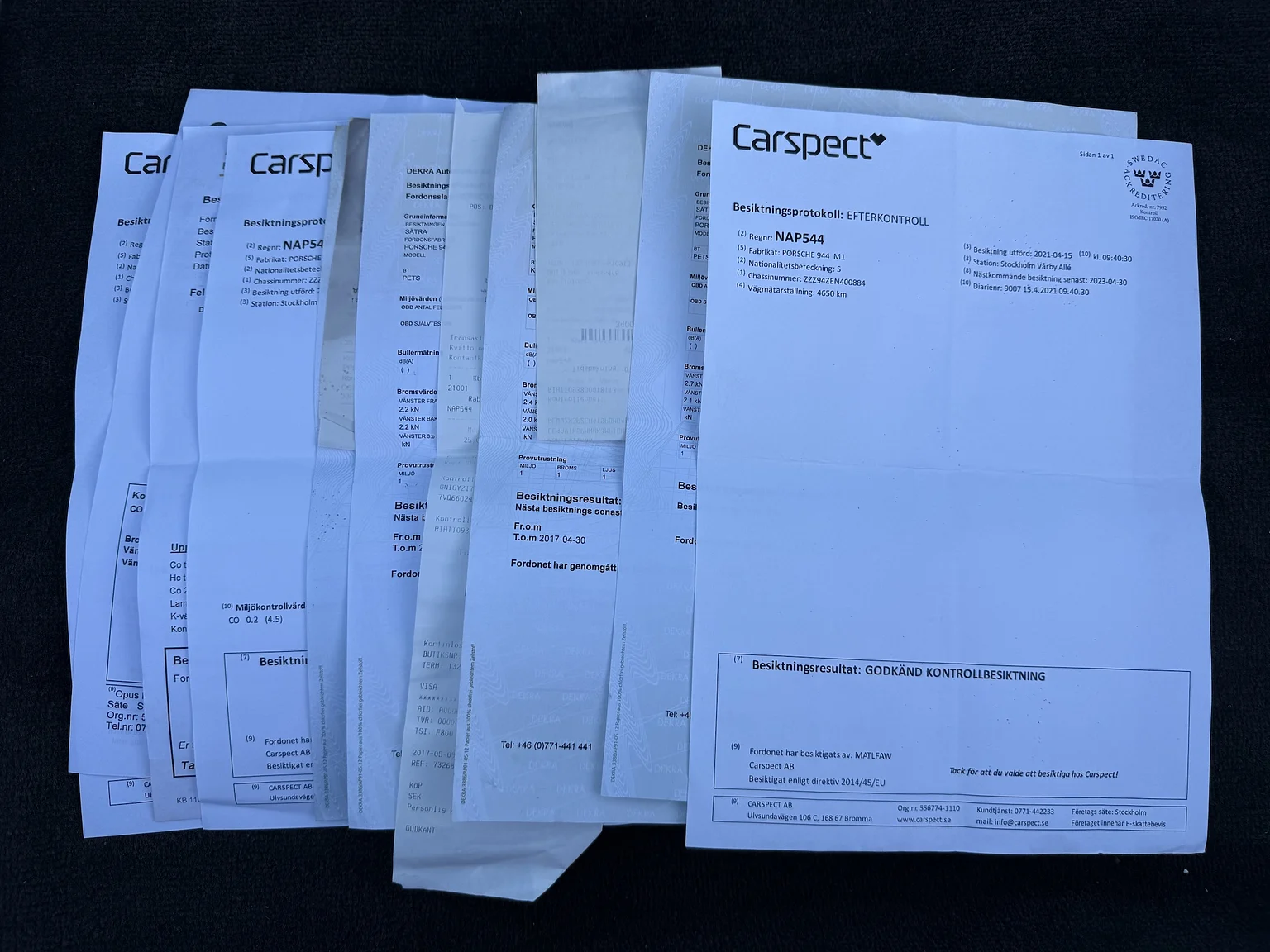 Documentation for 1984 PORSCHE 944 Targa (7)