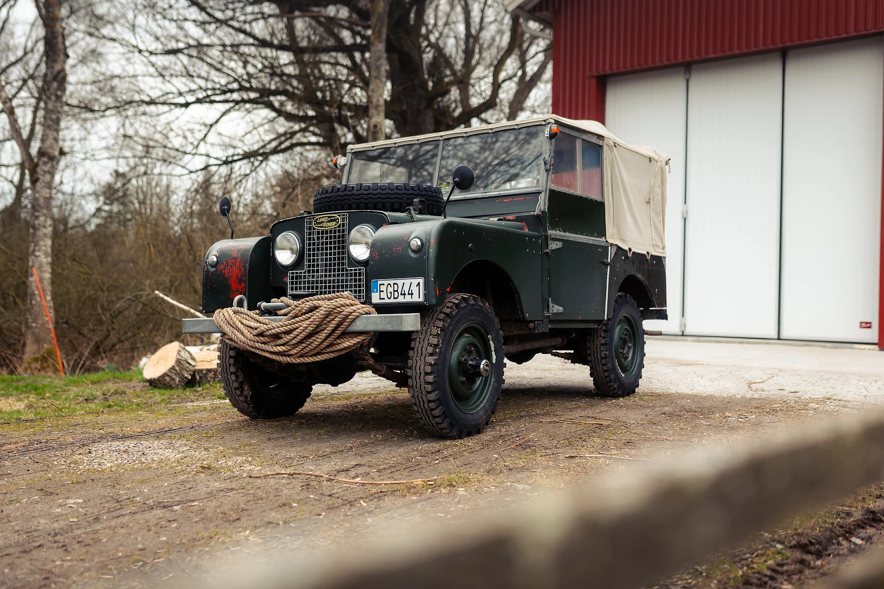 Exterior image of 1953 Land Rover Series 1 Soft Top (2)