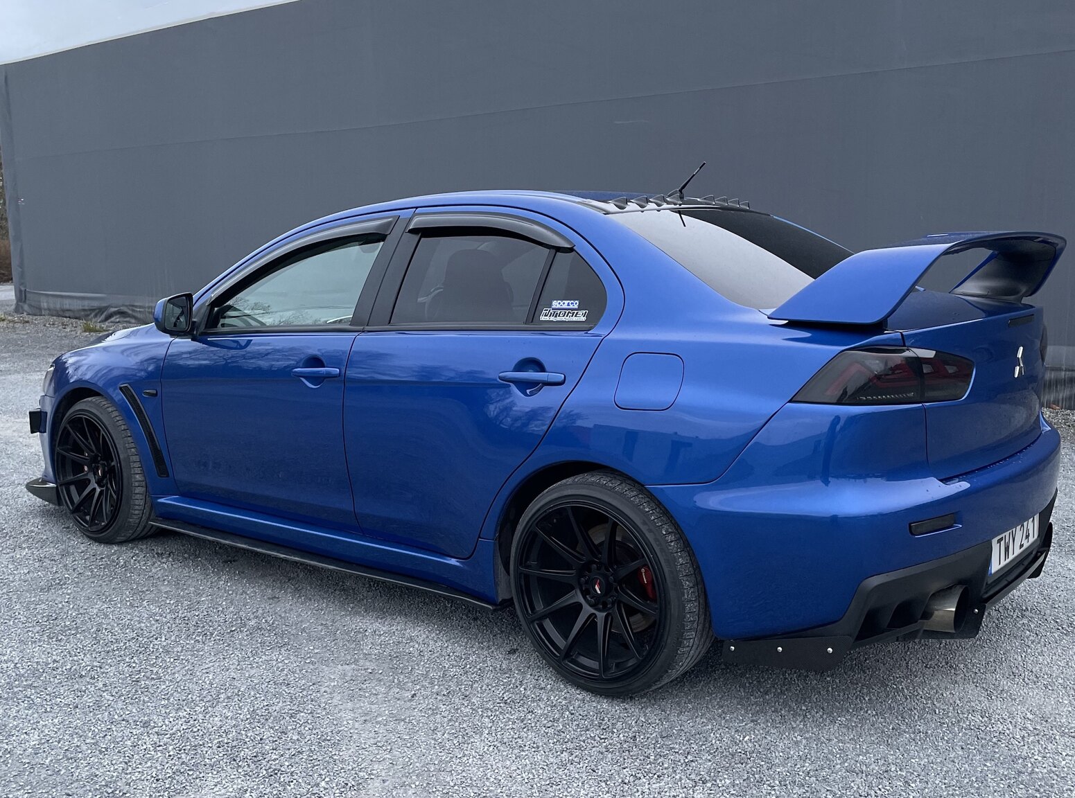Exterior image of 2008 Mitsubishi Lancer EVO X