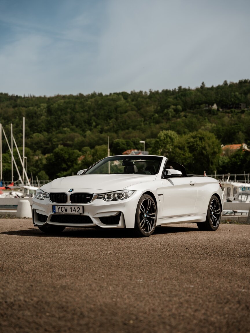 Exteriörbild på 2015 BMW M4 Cabriolet