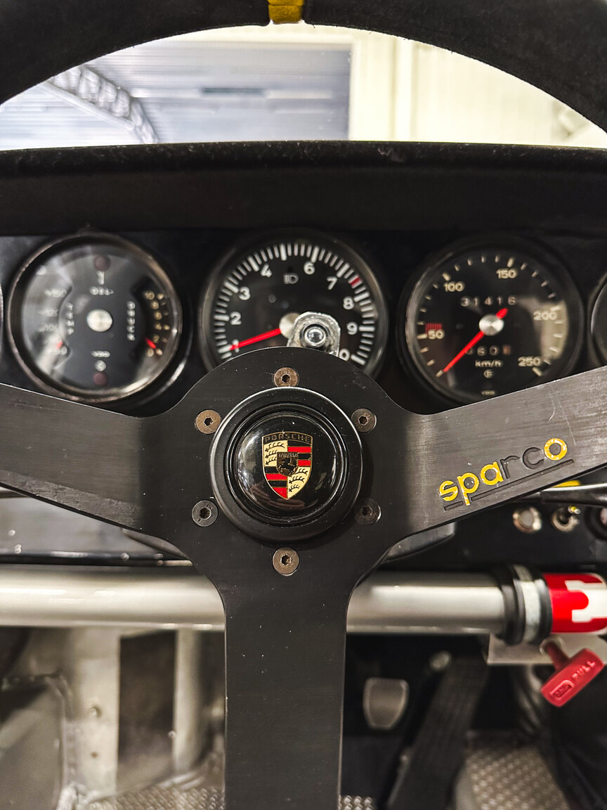Interiörbild 1971 Porsche 911 RSR Tribute
