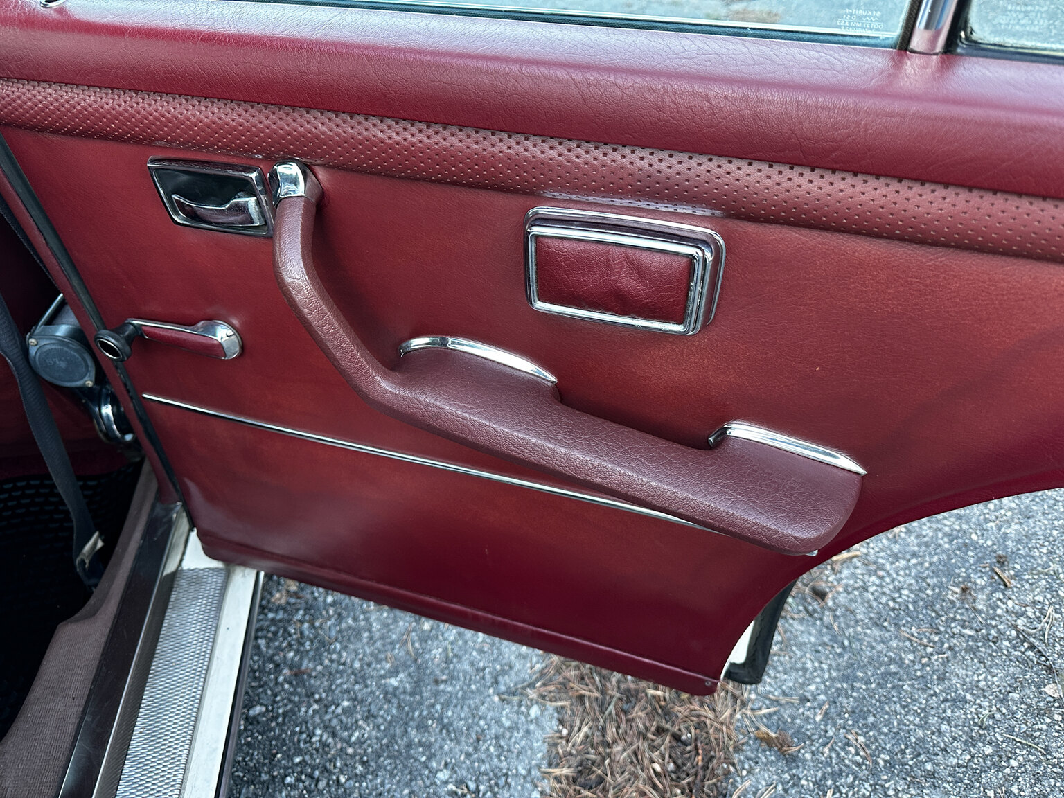 Interiörbild 1967 Mercedes-Benz 250 S