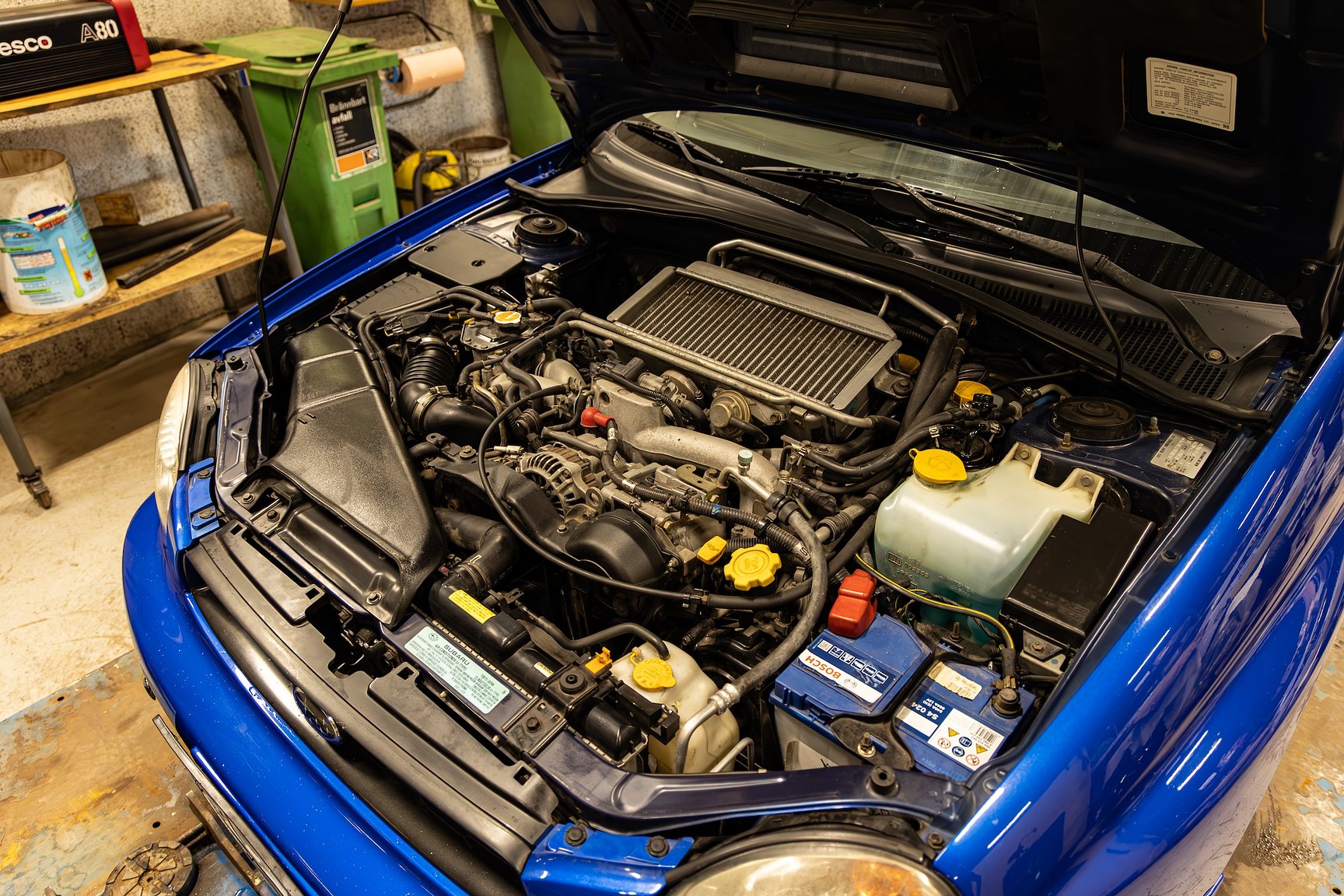 2001 Subaru Impreza 2.0 WRX Turbo 4WD, Mekanik