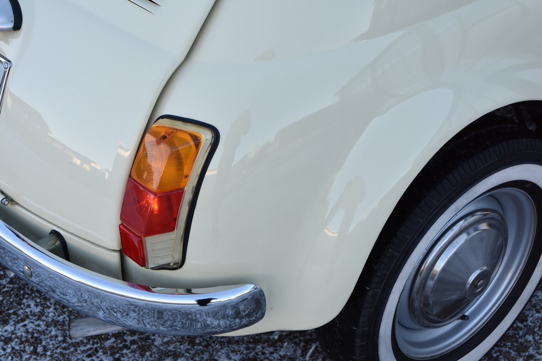 Exteriörbild på 1968 Fiat 500