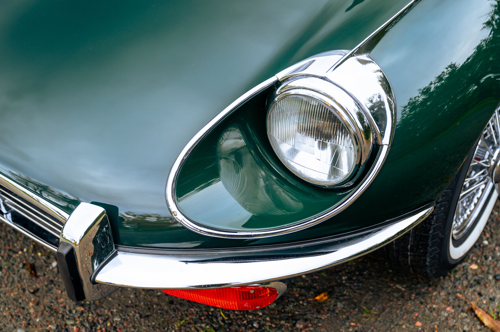 Exteriörbild på 1973 Jaguar E-Type V12