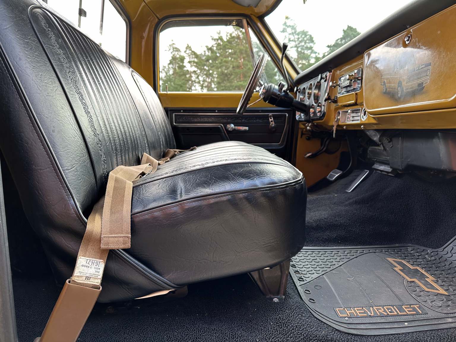 Interiörbild 1972 Chevrolet C10 Cheyenne (22)