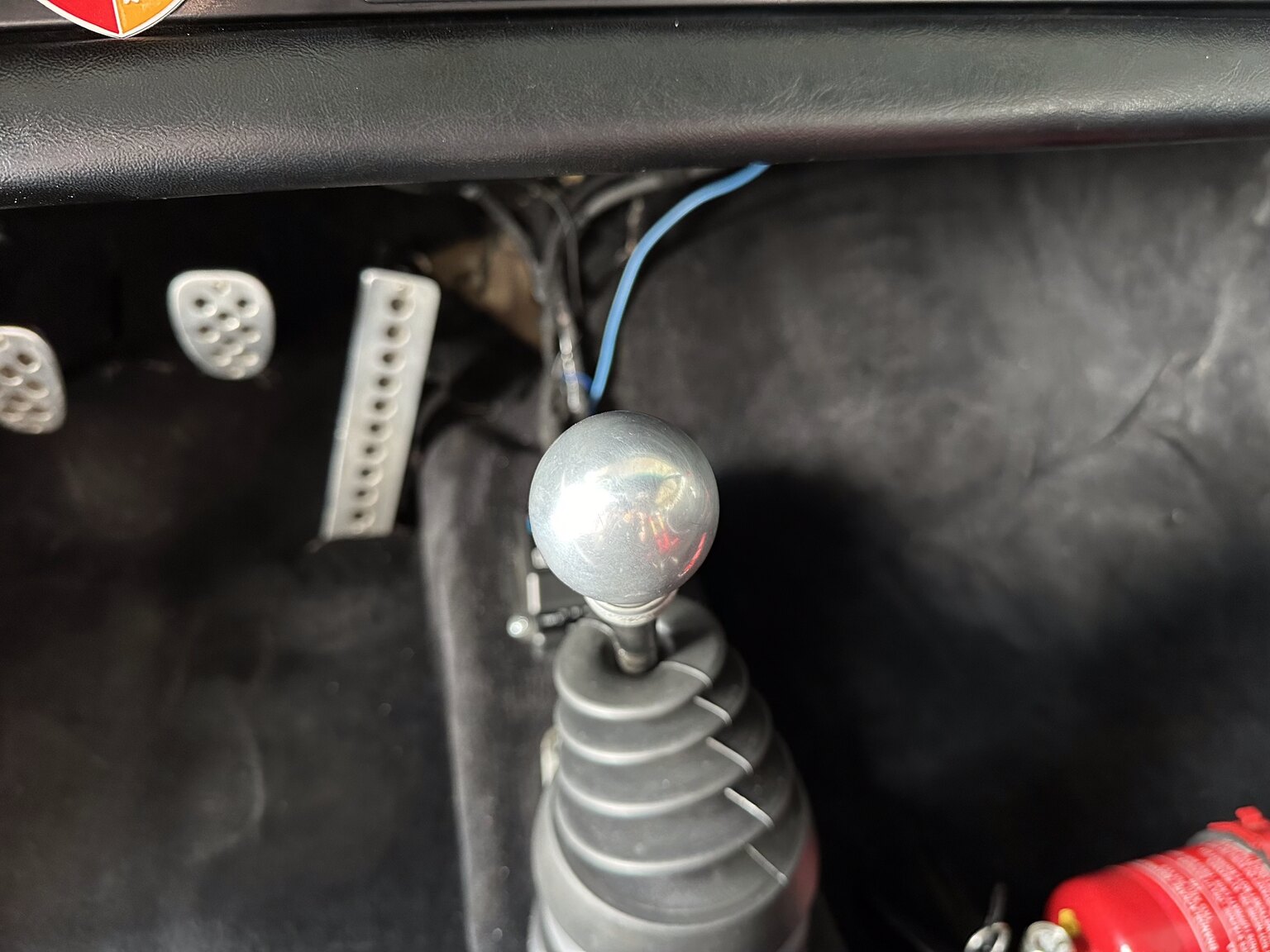 Interiörbild 1965 Porsche 912 V8