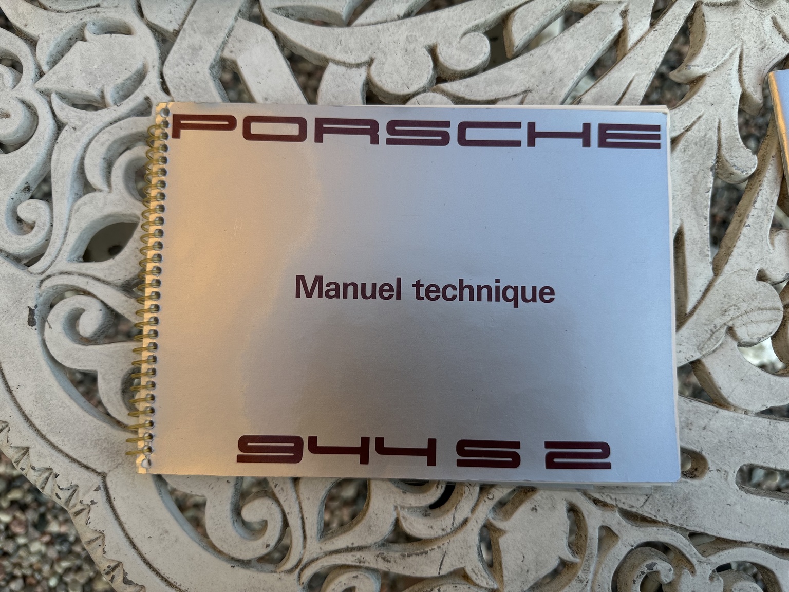 Documentation for 1991 Porsche 944 Turbo Cabriolet