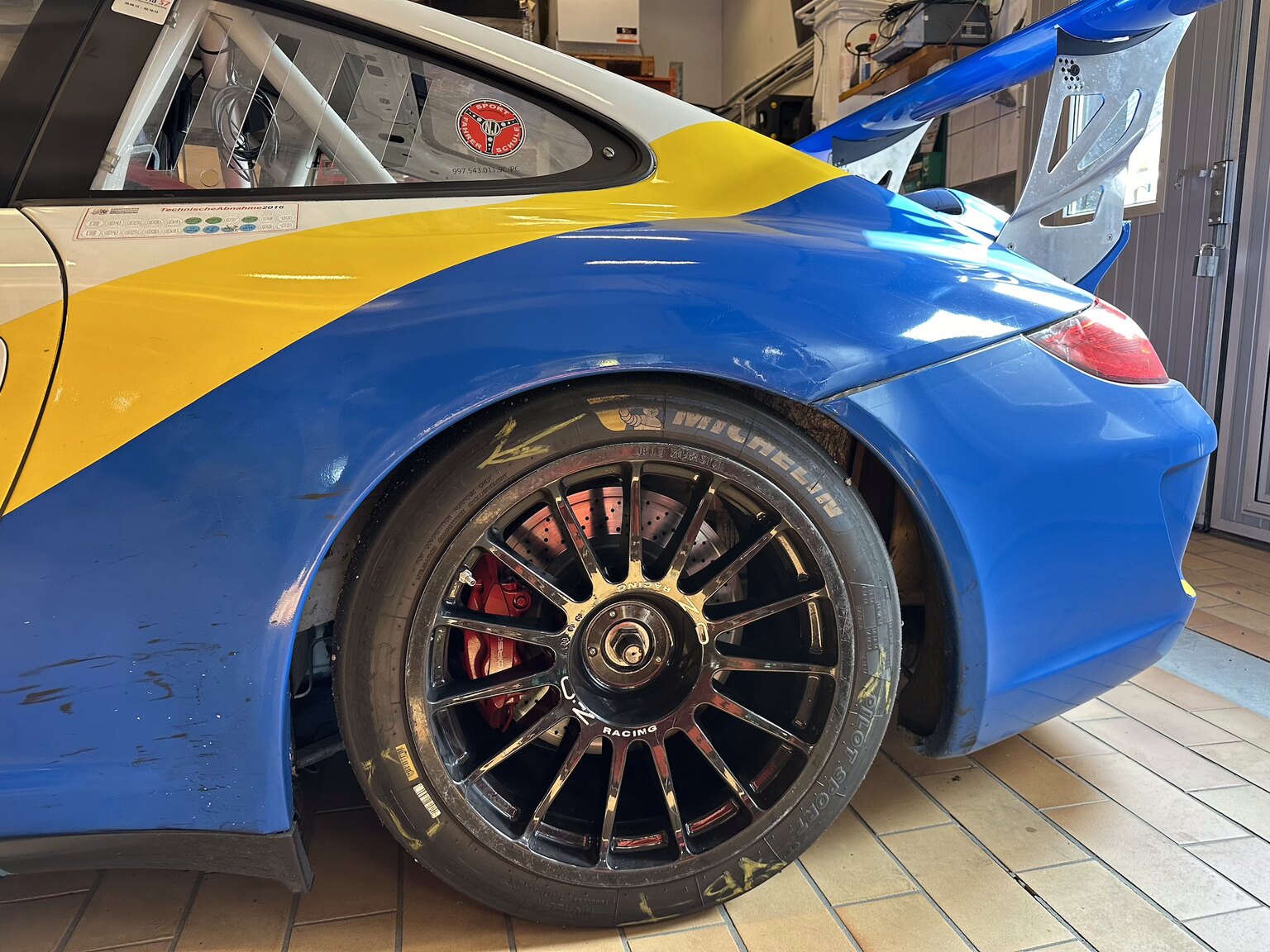 Exteriörbild på Porsche 997 Cup