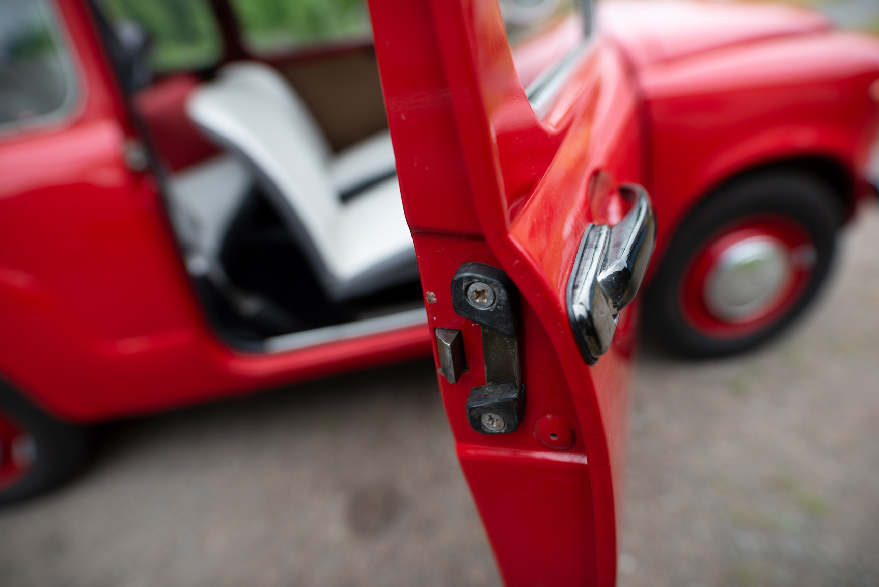 Interiörbild 1968 Fiat 600D