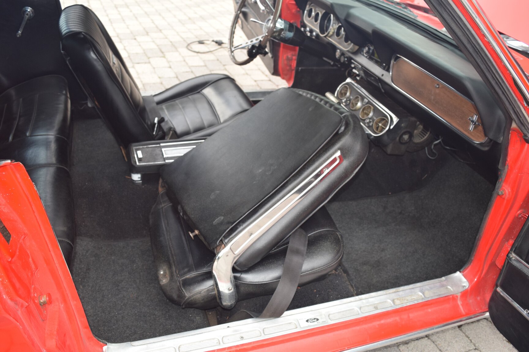 Interiörbild 1965 Ford Mustang 