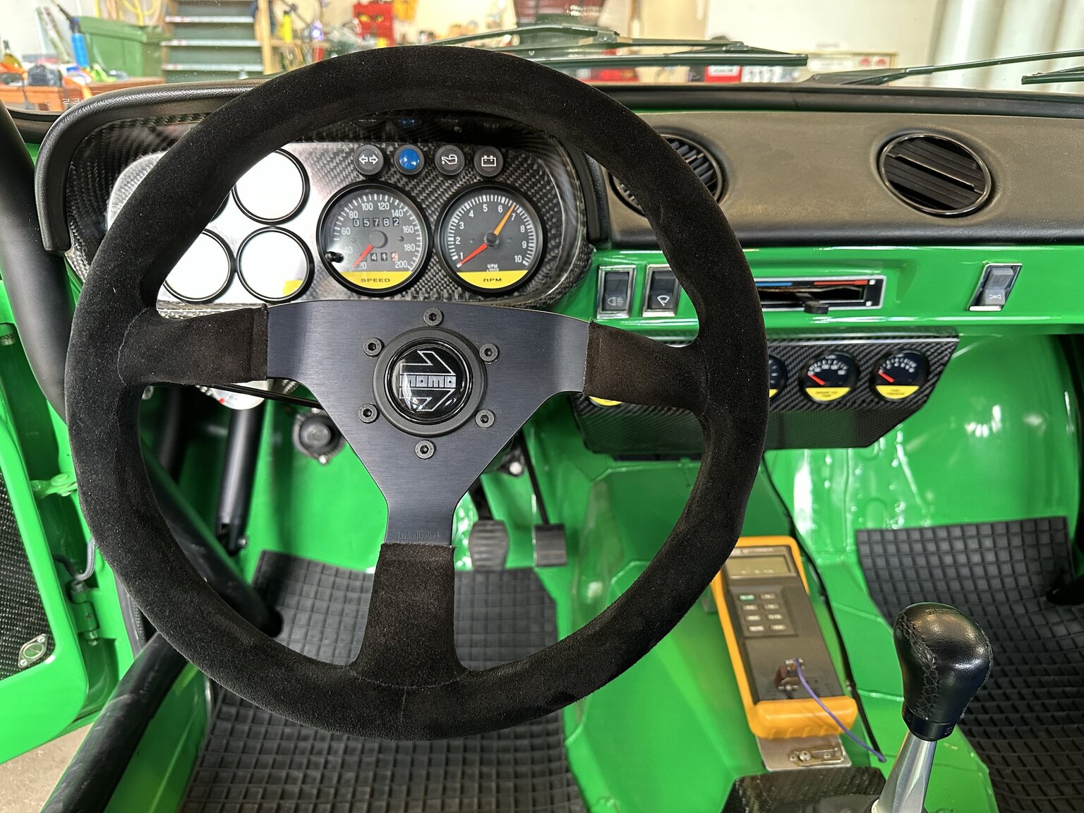 Interiörbild 1970 Ford Escort MK1 Cosworth
