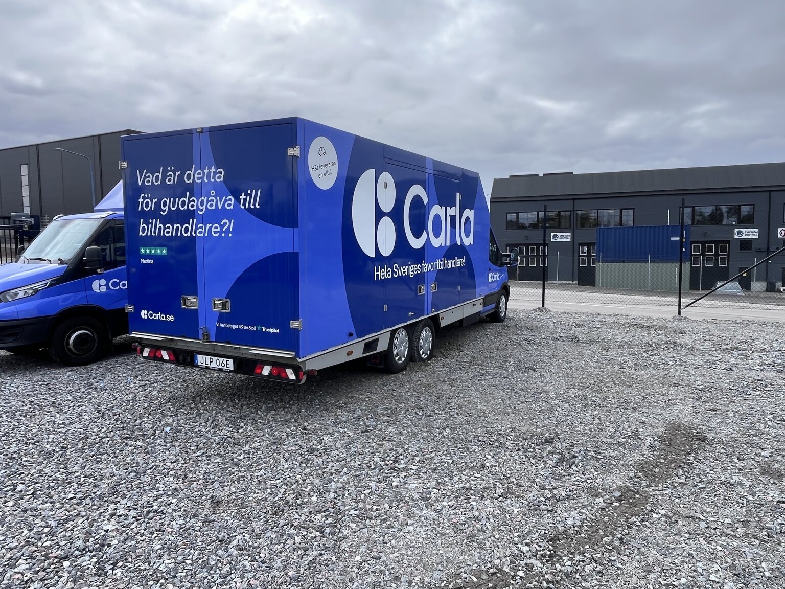 Aussenfoto 2022 Ford Transit fordonstransport