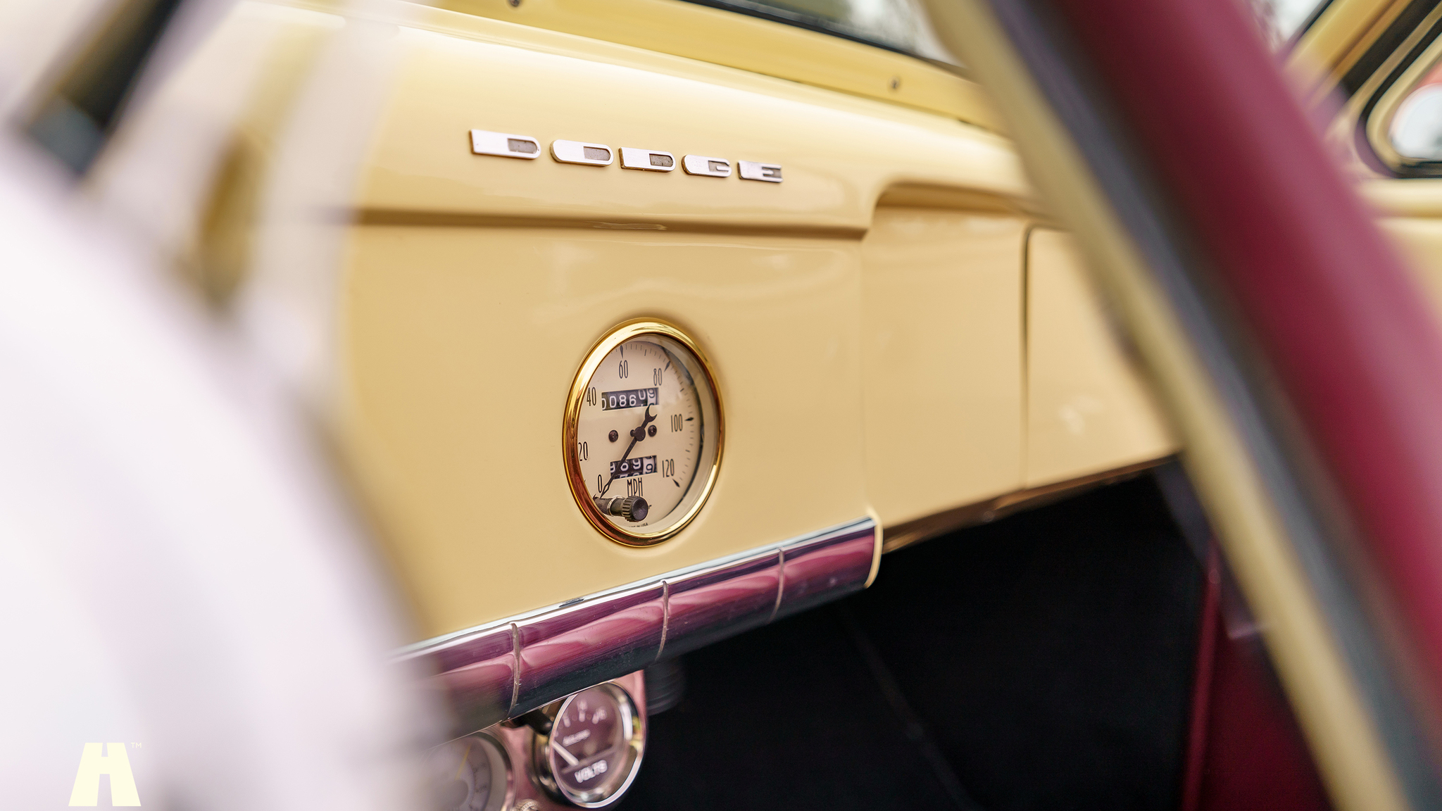 Innenraumfoto von 1950 Dodge Wayfarer Convertible Custom