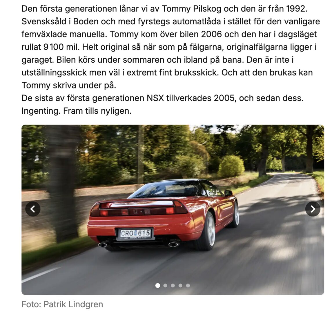 Image of 1992 Honda NSX 3.0 miscellaneous