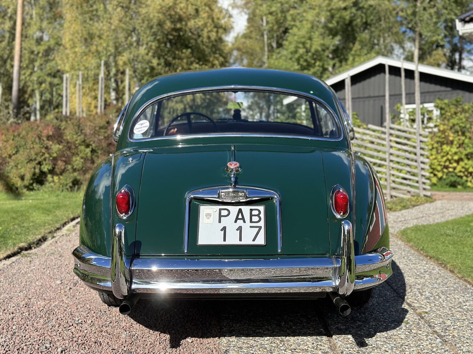 Exterior image of 1958 Jaguar XK150