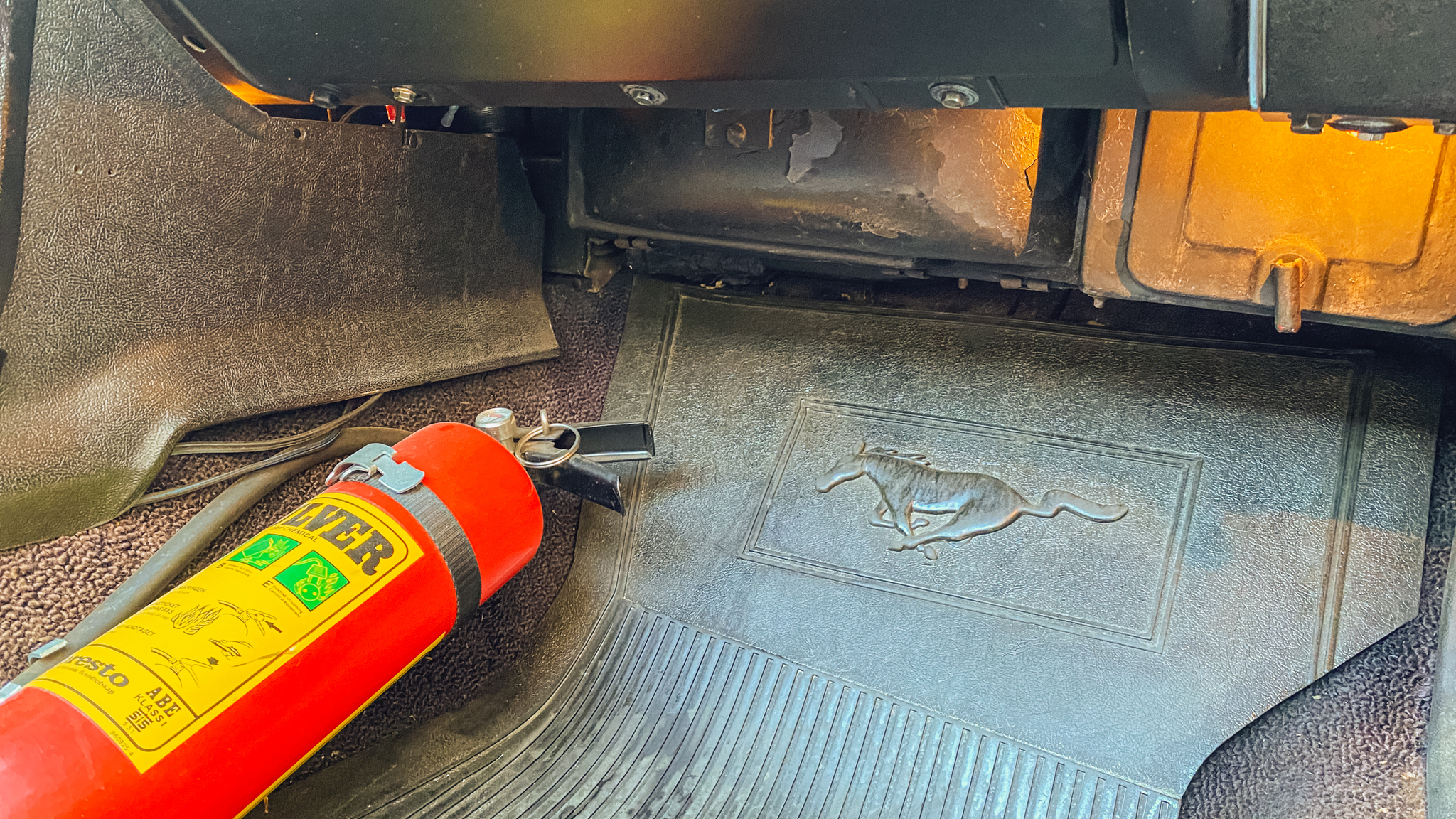 Innenraumfoto von 1968 Ford Mustang 302ci Cabriolet (6)