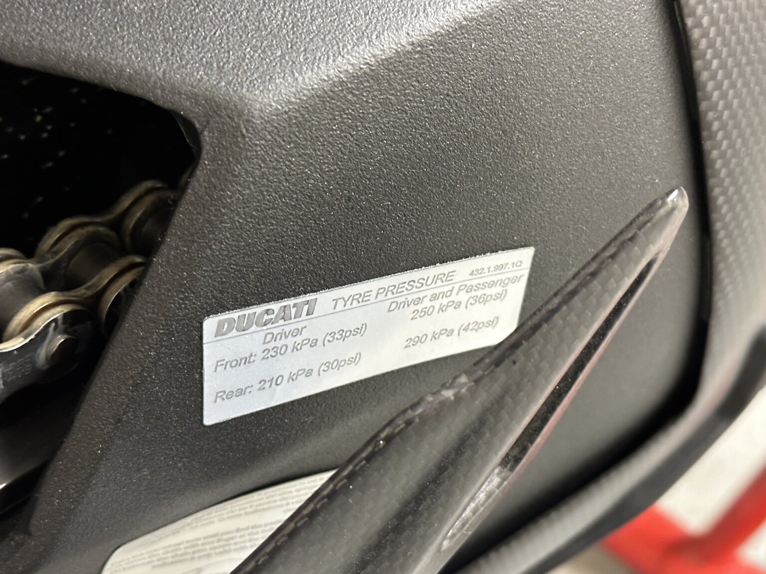 Exterior image of 2020 Ducati Panigale V4 25° Anniversario (48)