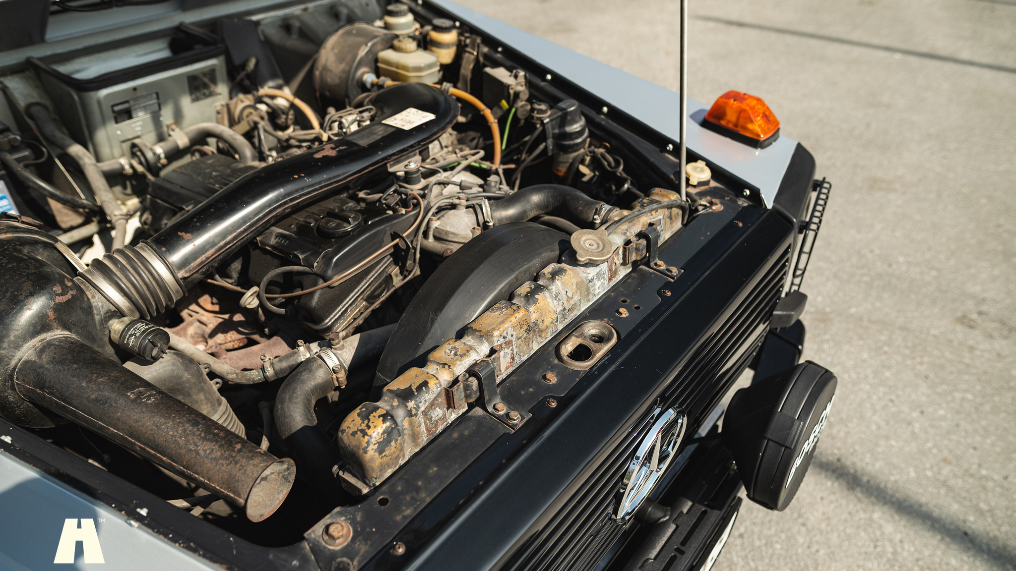 Image of 1985 Mercedes 230GE Cabrio mechanics