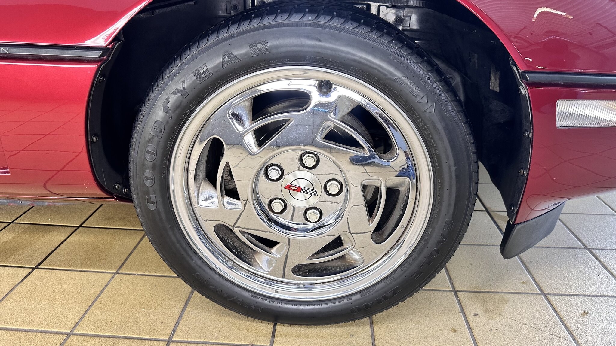 Exteriörbild på 1990 Chevrolet Corvette C4 Cabriolet