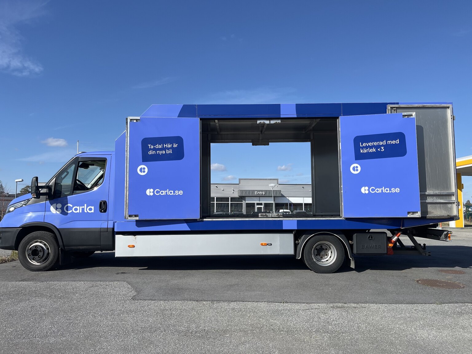 Exteriörbild på 2022 Iveco Daily 70-180 Chassis (Biltransport)