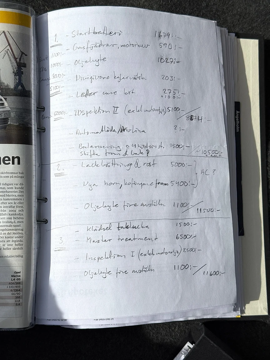 Documentation for 1985 BMW 635 CSiA (E24) (9)