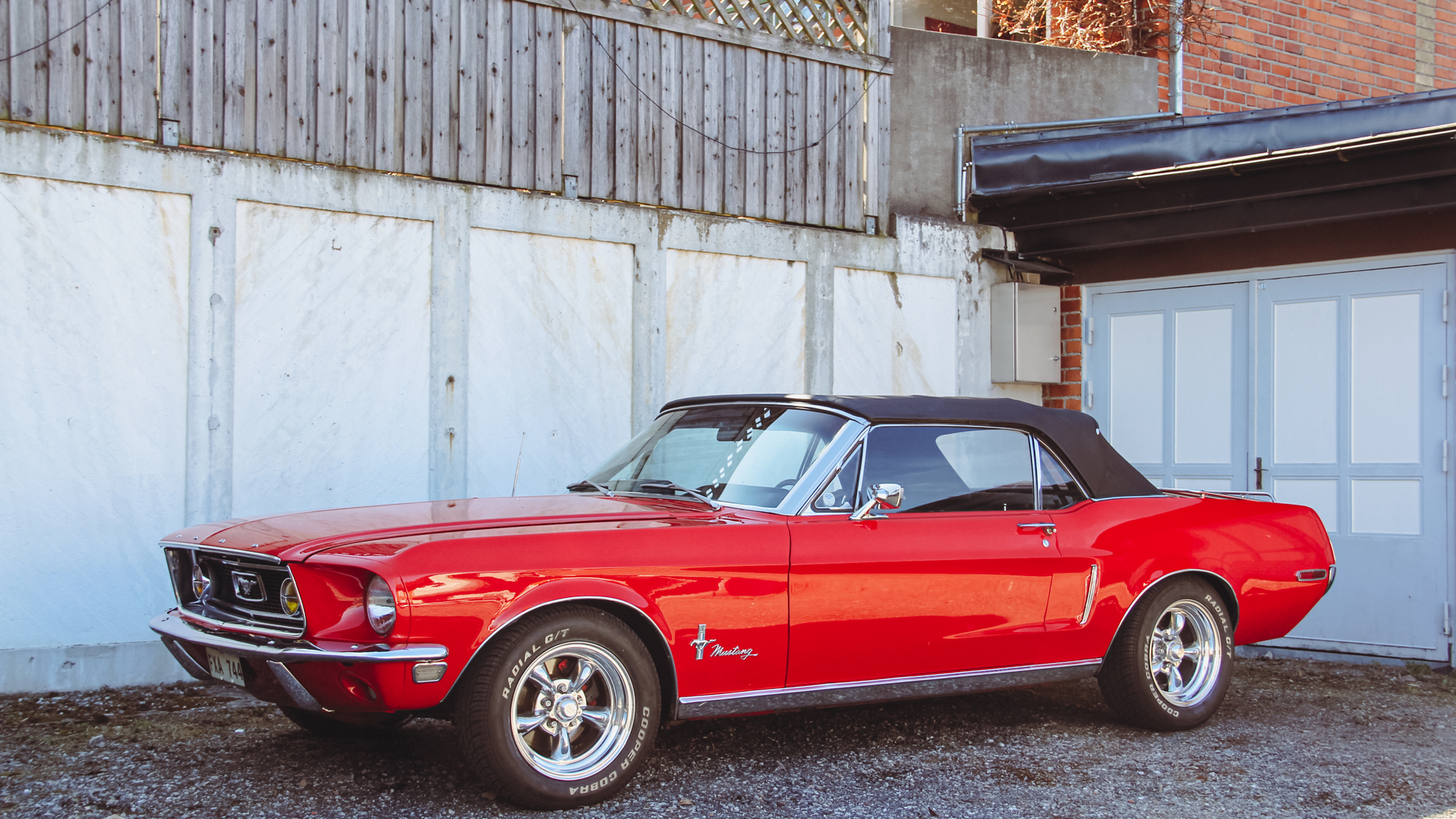 Exterior image of 1968 Ford Mustang 302ci Cabriolet (1)