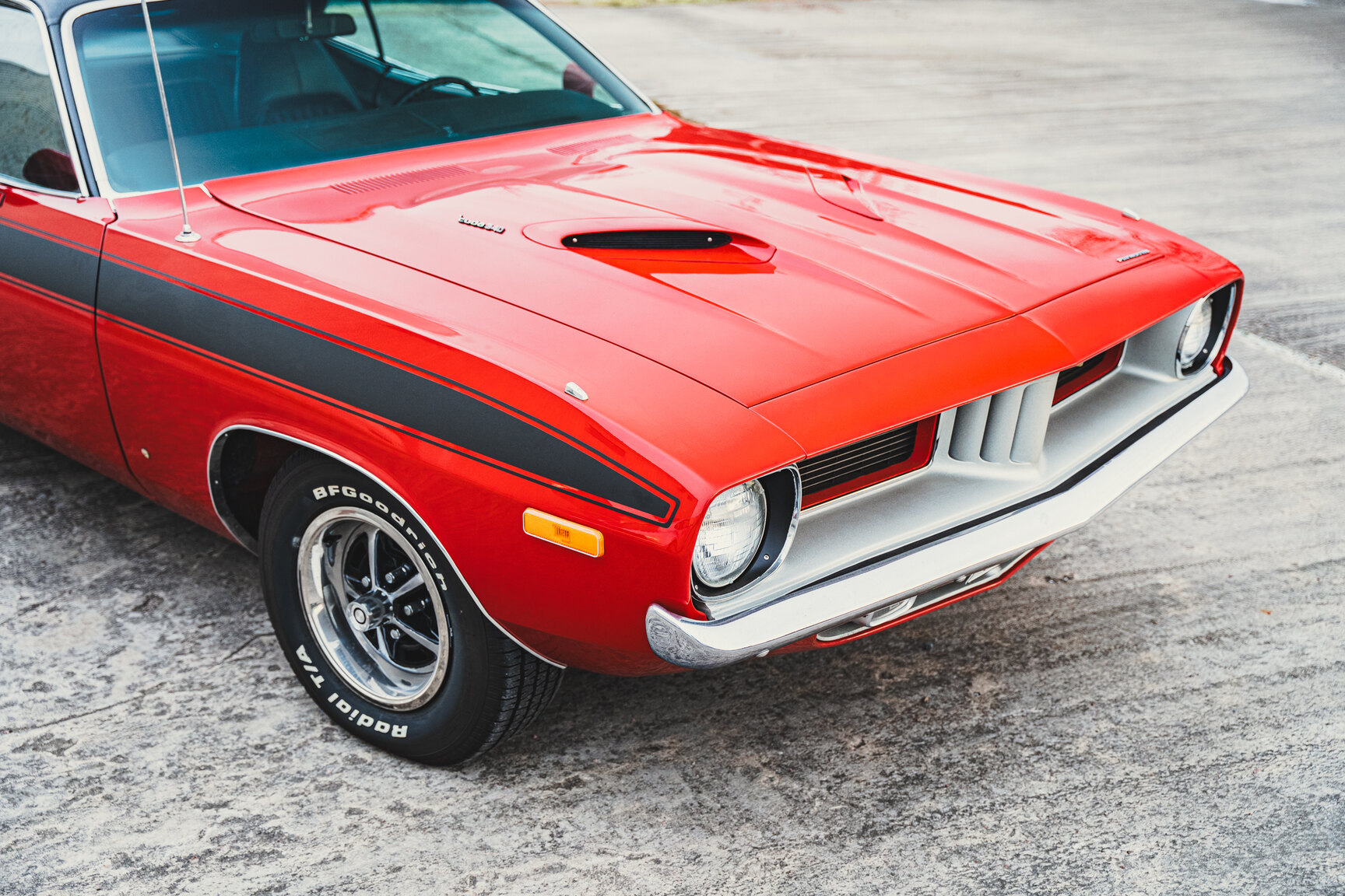Aussenfoto 1972 Plymouth Cuda 340