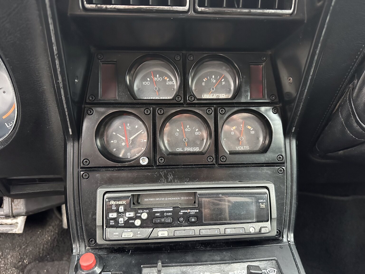 Interiörbild 1977 Chevrolet Corvette