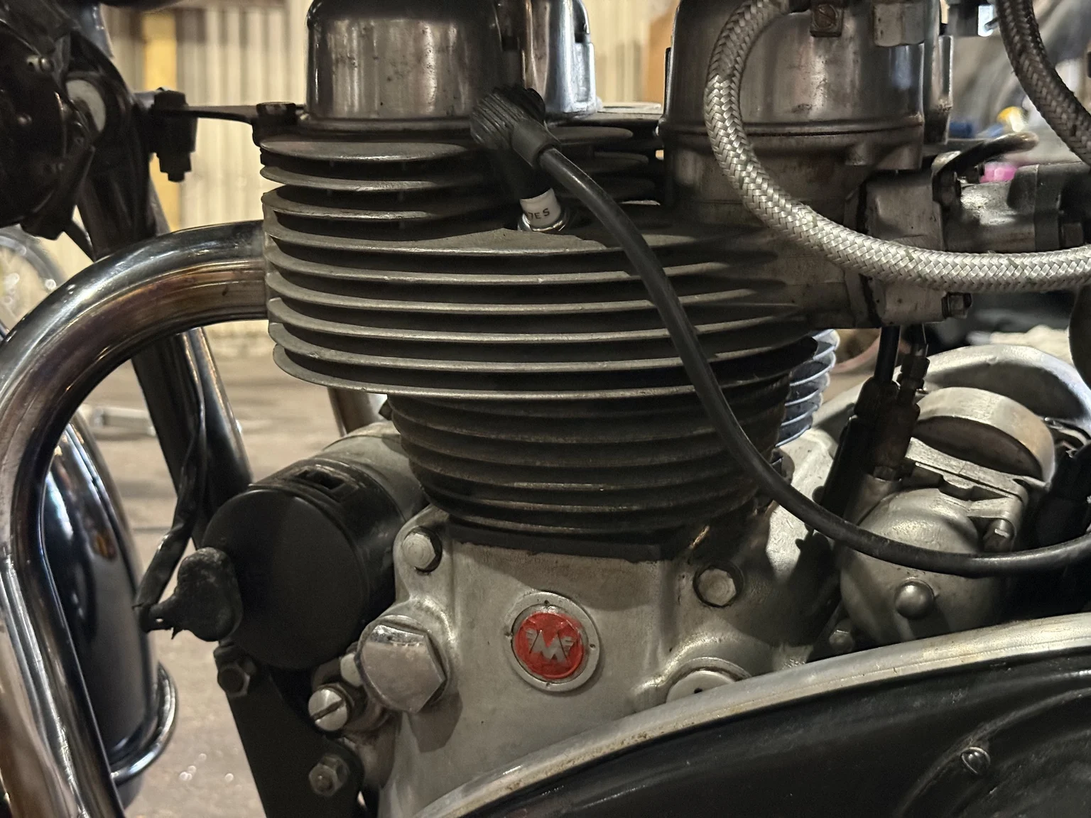 Exteriörbild på 1955 Matchless G 9 (43)