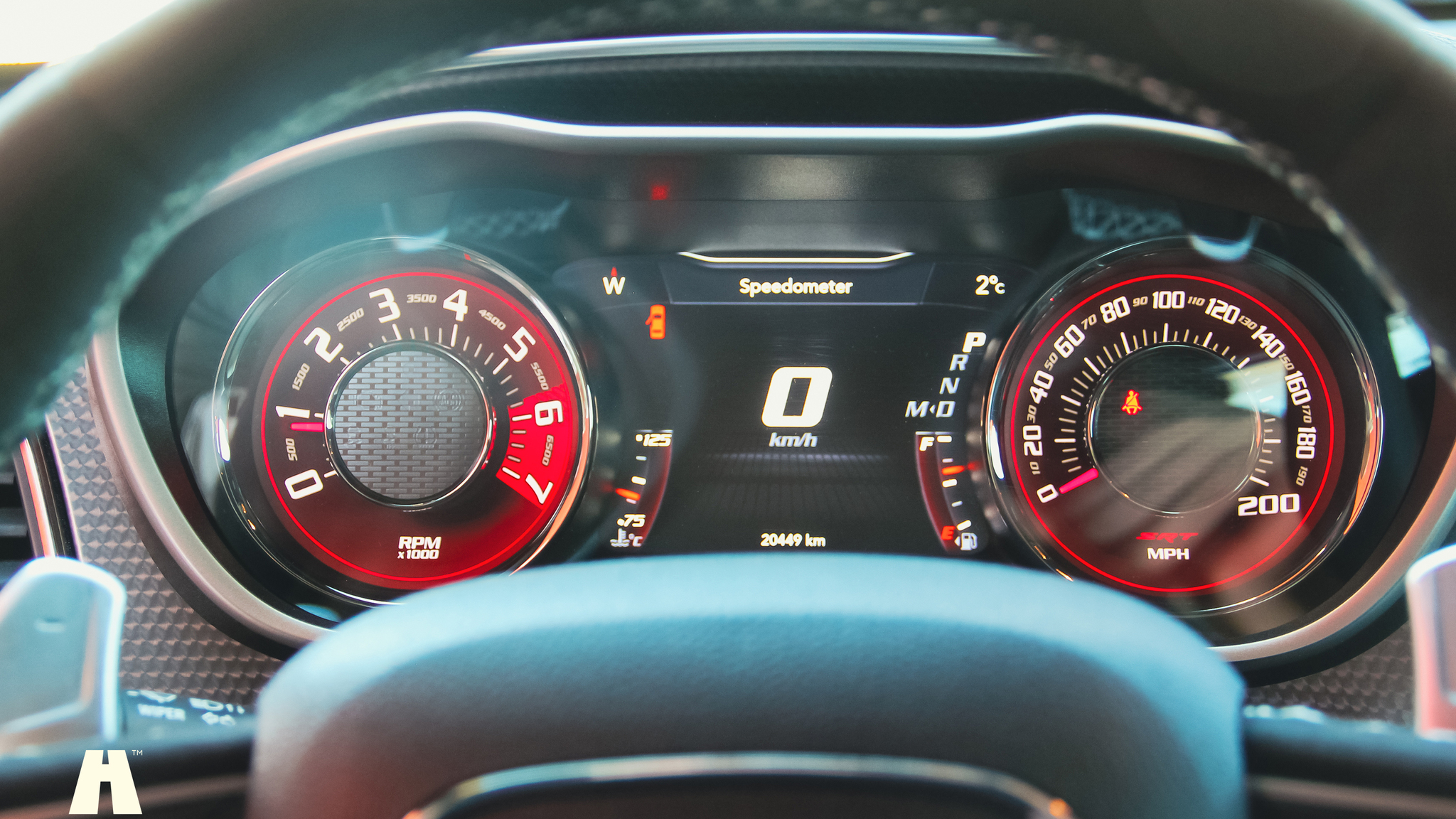 Interior image of 2019 Dodge Challenger Hellcat (12)