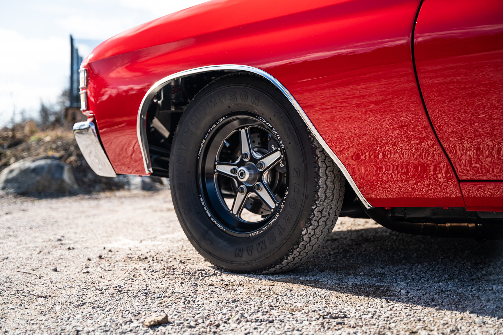 Exteriörbild på 1971 Chevrolet Chevelle SS