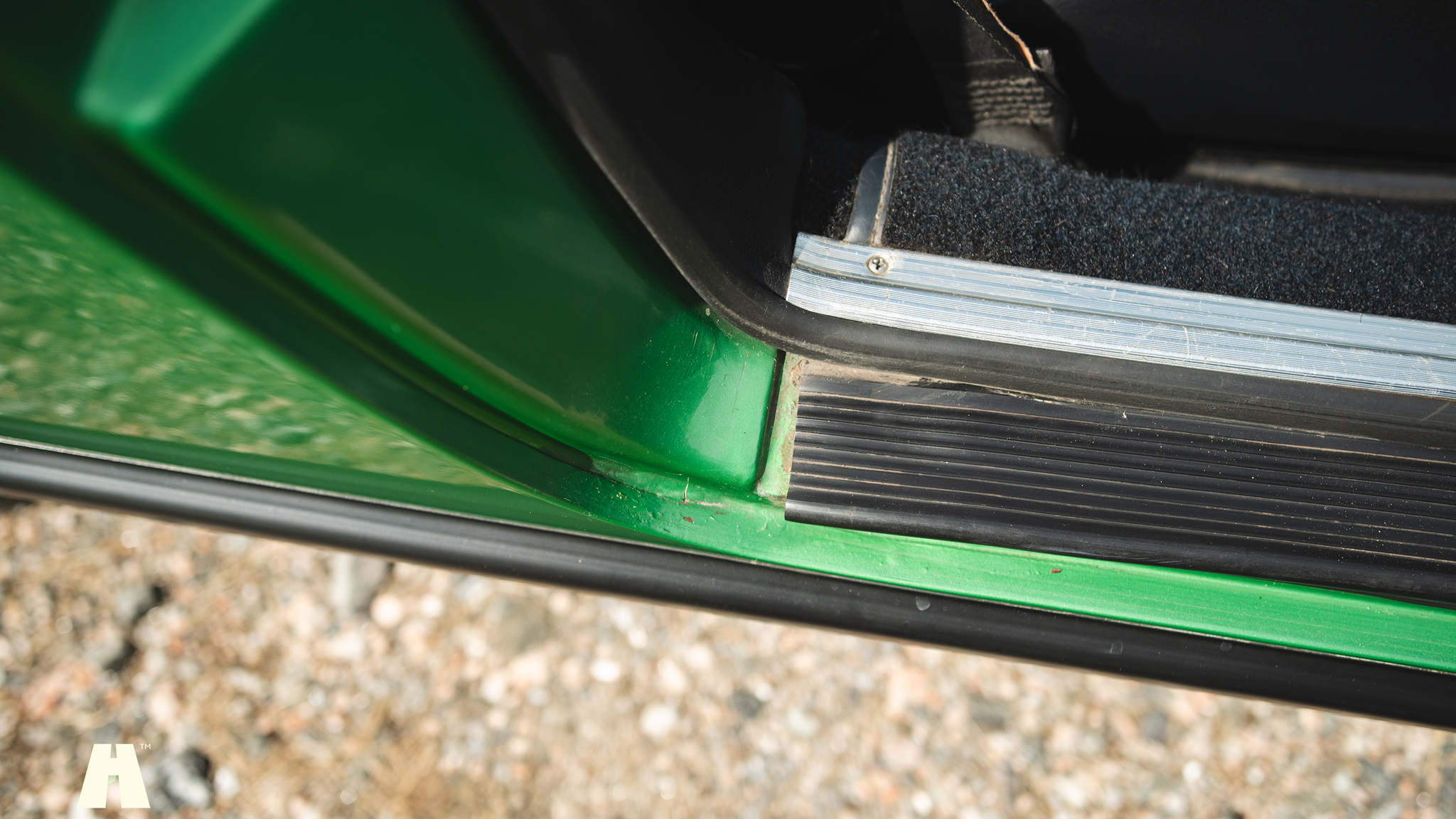 Interiörbild 1976 Porsche 911 Targa