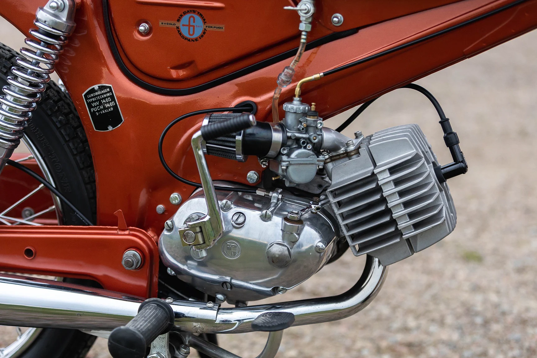 Exteriörbild på PUCH Dakota custom 70cc (11)