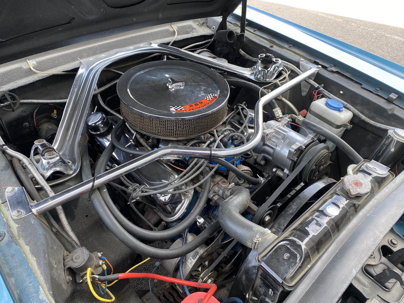 1966 Ford Mustang 289 Cabriolet, Mekanik