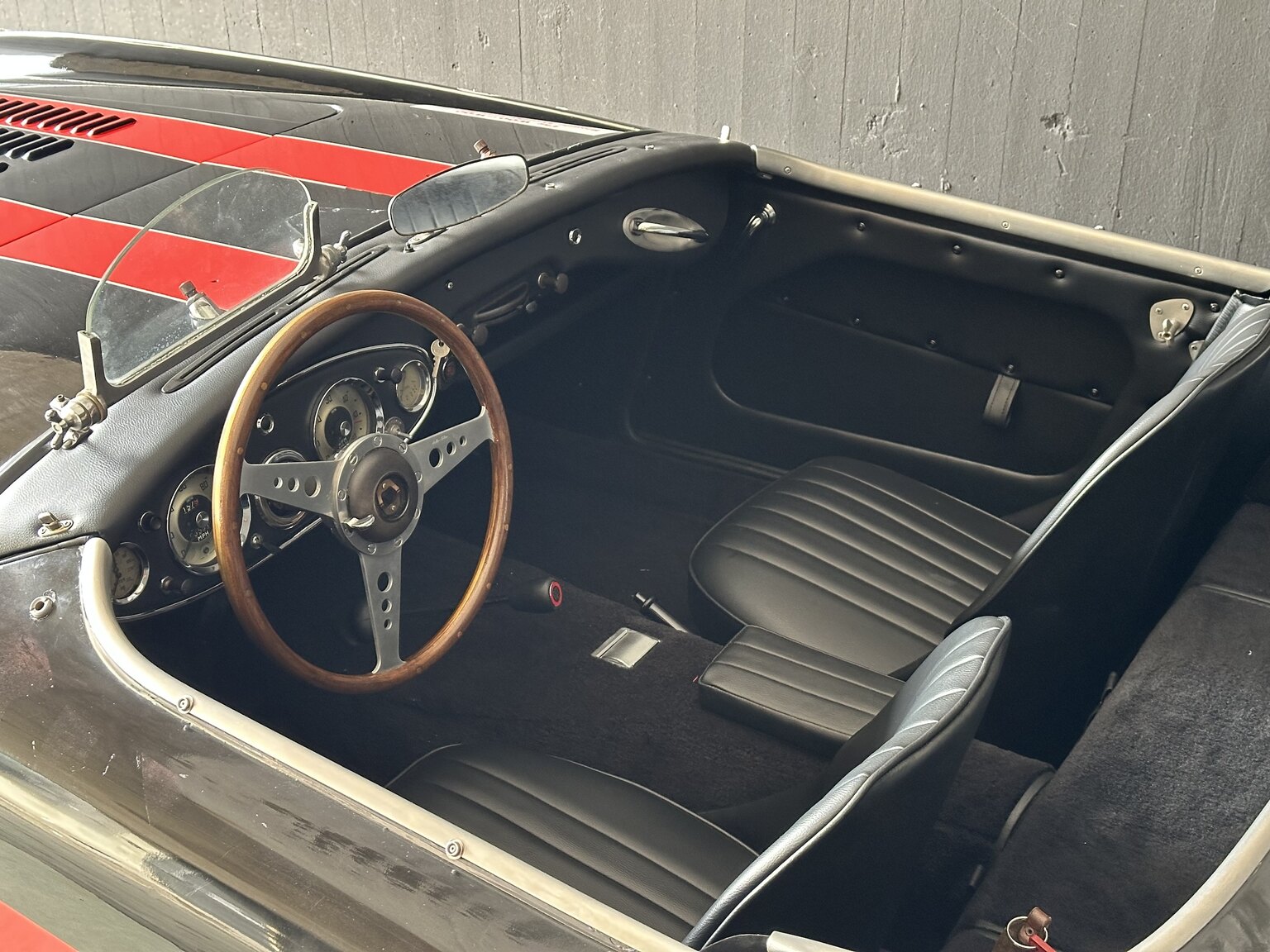 Interiörbild 1959 Austin-Healey 3000 BN7