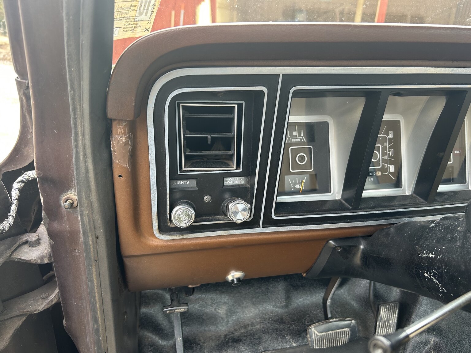 Interior image of 1978 Ford F100 (F150)