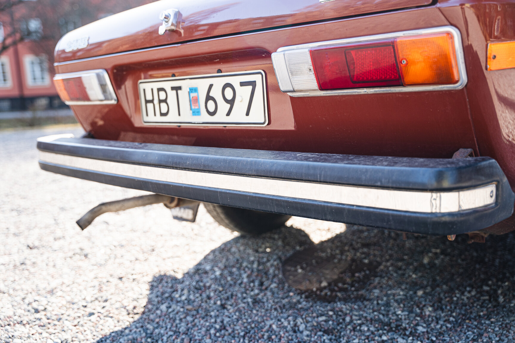 Exterior image of 1974 SAAB 99 