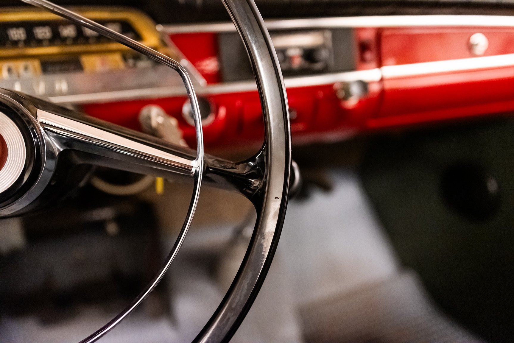 Interiörbild 1962 Volvo PV 544 B18 Sport