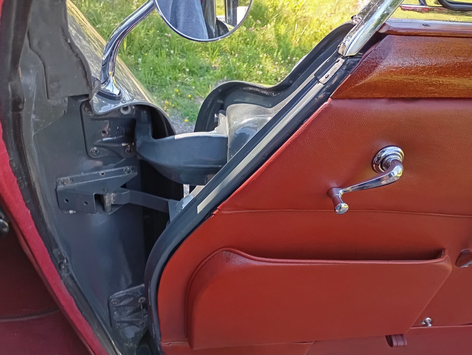 Interior image of 1954 Jaguar Mark VII