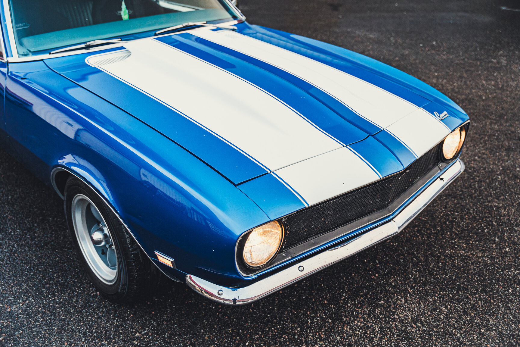 Exteriörbild på 1968 Chevrolet Camaro - Ett sista race