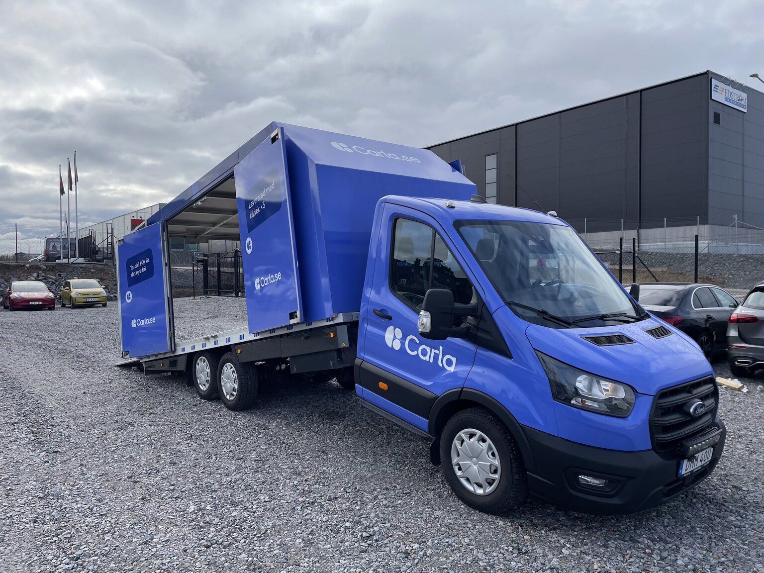 Aussenfoto 2022 Ford Transit fordonstransport