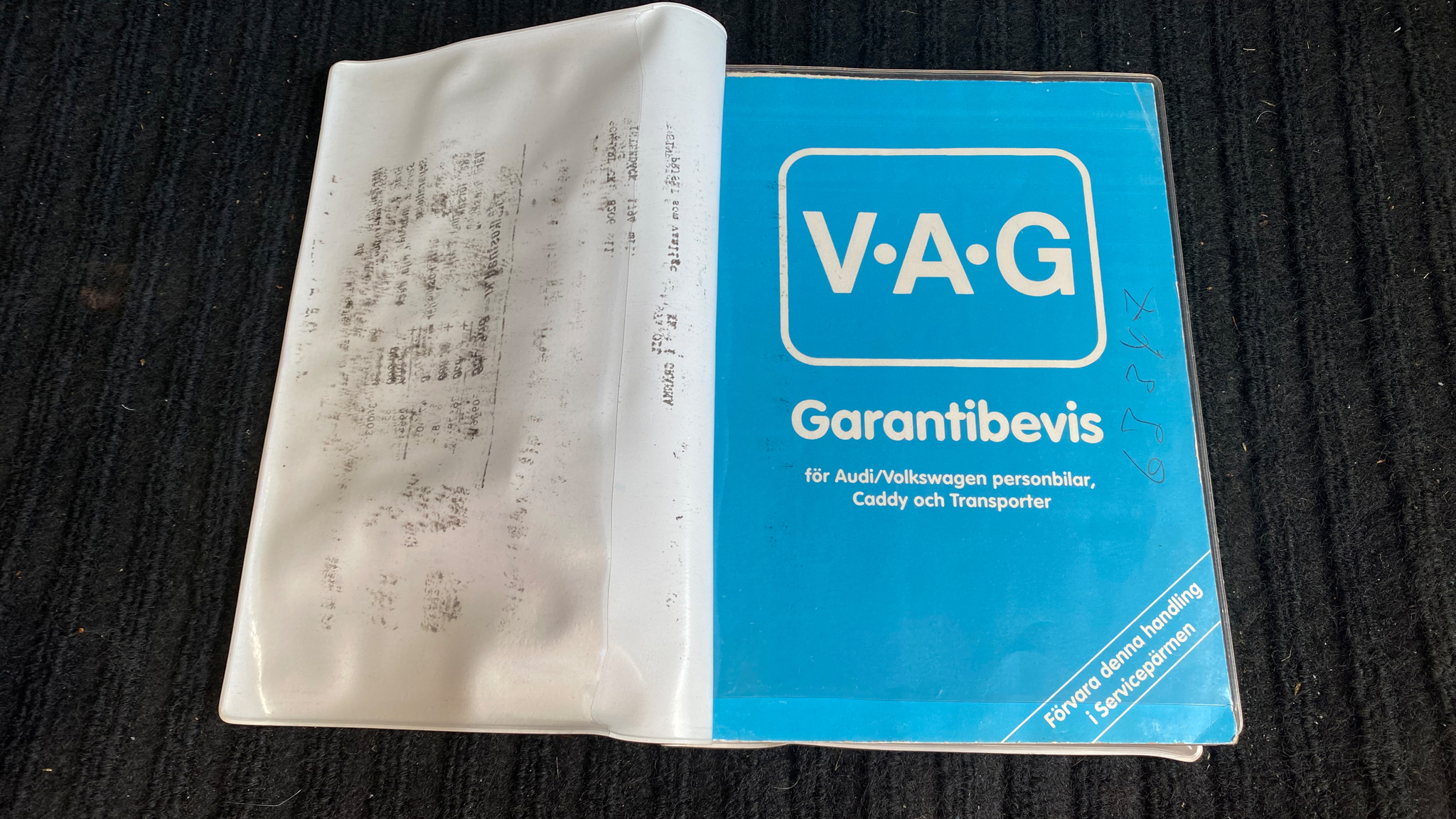 Documentation for 1987 Volkswagen Golf CL Syncro